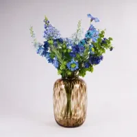 Zijden boeket - Blue Whisper - thumbnail