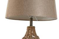 Bureaulamp Home ESPRIT Bruin Beige Gouden Natuurlijk 50 W 220 V 33 x 33 x 60 cm - thumbnail