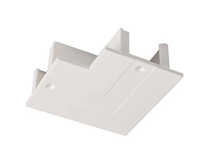Deko Light 710091 D Line Abdeckblende 90°-Verbinder 230V-railsysteemcomponenten Stroomrail 3-fasig Wit