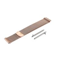 For Samsung Gear S3 Classic Milanese Loop Magnetic Stainless Steel Watchband(Rose Gold) - thumbnail