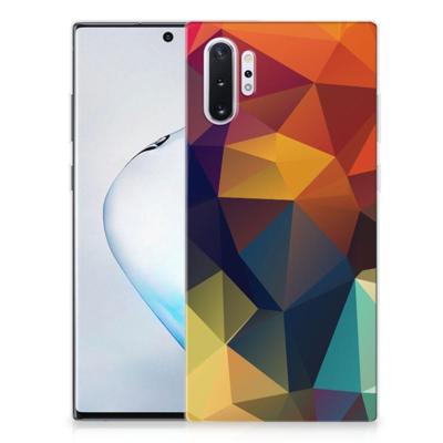 Samsung Galaxy Note 10 Plus | TPU Hoesje | Polygon Color