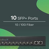 Zyxel XS1930-12F-ZZ0101F netwerk-switch Managed L2/L3 10G Ethernet (100/1000/10000) Zwart - thumbnail