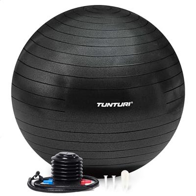 Fitnessbal Anti-Burst 90cm Black - thumbnail