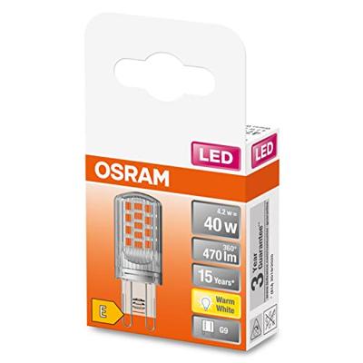 OSRAM HOMELIGHTING 4058075432390 LED-lamp Energielabel E (A - G) G9 Ballon 4.2 W = 40 W Warmwit (Ø x l) 18 mm x 49 mm 1 stuk(s) OSRAM HOMELIGHTING 4058075432390 LED-lamp Energielabel E (A - G) G9 Ballon 4.2 W = 40 W Warmwit (Ø x l) 18 mm x 49 mm 1 stuk(s)