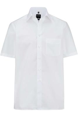 Overhemd met korte mouwen Van Olymp Luxor wit