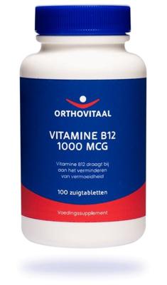 OrthoVitaal Vitamine B12 1000mcg 100 Zuigtabletten
