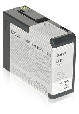 Epson Inktcartridge T5809 Origineel Zwart C13T580900 Epson Inktcartridge T5809 Origineel Zwart C13T580900