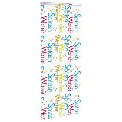 Doucherolgordijn met cassette 90x240 cm stofbreedte 86 cm Doucherolgordijn met cassette 90x240 cm stofbreedte 86 cm