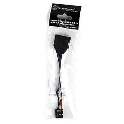 SilverStone G11303050-RT, USB 2.0 (intern) 9pin > USB 3.0 (intern) 19pin adapter