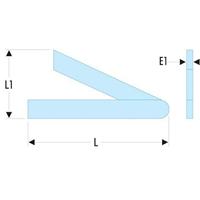 Facom verstelb winkelhaak 817.25 - 250mm - 817.25 - thumbnail