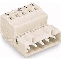 WAGO 721-604 Male header (standaard) 2060 Totaal aantal polen: 4 Rastermaat: 5 mm Inhoud: 100 stuk(s)