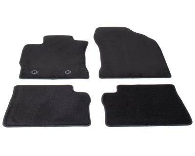 Automatten op maat - zwart velours - Toyota Auris 2012-2018