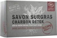 Aleppo Soap Co. Savon Surgras Charbon Détox Ultra Mild Détox Charcoal Soap 150gr - thumbnail