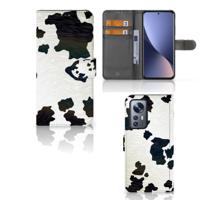 Xiaomi 12 Pro | Telefoonhoesje | Met pasjeshouder | Koeienvlekken - thumbnail