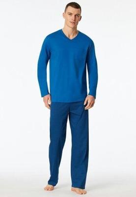 Schiesser Schiesser Heren Pyjama Long aquarium 181154 58/3XL