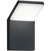LED Buitenwandlamp 8W. Warm Wit. IP54. Mat Antraciet. Aluminium - thumbnail