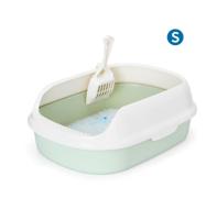 Nobleza Kattenbak met schepje - Open - Maat S - 40x29,5x13,5 cm - Groen - thumbnail