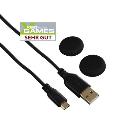 Hama Controller-oplaadkabel Super Soft Voor PlayStation 4 Zwart Hama Controller-oplaadkabel Super Soft Voor PlayStation 4 Zwart