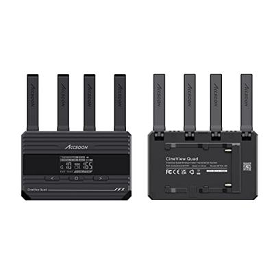 Accsoon - CineView Quad - Zender/Ontvanger Systeem - SDI&HDMI Dual-Band (2.4GHz & 5GHz) - bereik van 150m - bijna nul latentie (60ms)