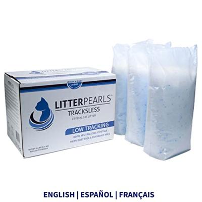Litter Pearls Crystal clear trackless kattenbakvulling