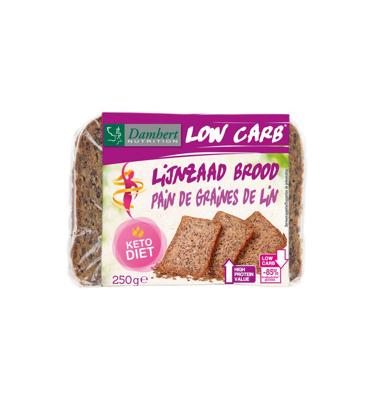 Damhert Low Carb Lijnzaad Brood