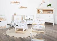 Small Foot - houten poppenhoogslaper little button met beddengoed, 6dlg. - thumbnail