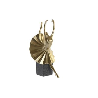 Decoratieve figuren DKD Home Decor Zwart Gouden Hars Modern (20 x 16 x 33,5 cm) Decoratieve figuren DKD Home Decor Zwart Gouden Hars Modern (20 x 16 x 33,5 cm)