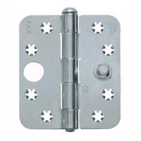 AXA Smart veiligheidsscharnier - SKG*** - 89x80mm - Topcoat afgerond - 1617-08-23/7v - thumbnail