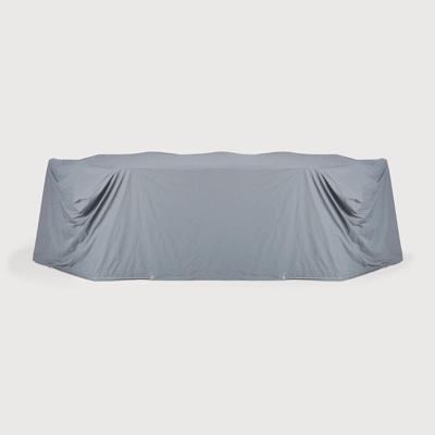 Ethnicraft Regenhoes 'Raincover' t.b.v. Ronde Tuintafel en 7 stoelen