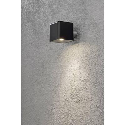 Konstsmide Amalfi Nova 7681-750 LED-buitenlamp (wand) Energielabel: G (A - G) LED LED vast ingebouwd 3 W Zwart