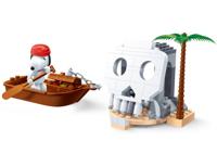 BanBao bouwpakket Snoopy schateiland 84 delig - thumbnail