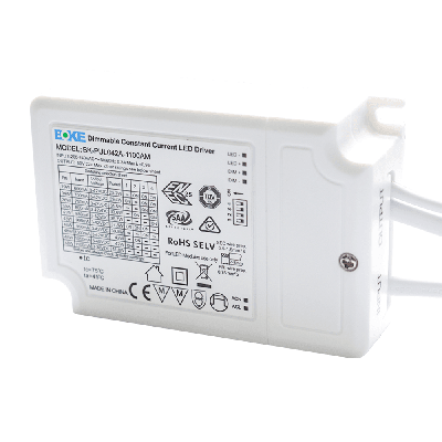 1-10V Dimbare LED Paneel transformator - 36 Watt - Boke driver - DC connector - LED trafo - IP20 voor binnen
