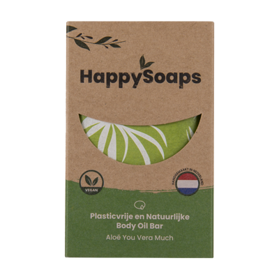 HappySoaps Aloë Vera Body Oil Bar HappySoaps Aloë Vera Body Oil Bar