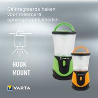 Varta 17664101111 Sports 3AA, 1 W LED Campinglantaarn 90 lm werkt op batterijen 230 g Oranje, Zwart - thumbnail