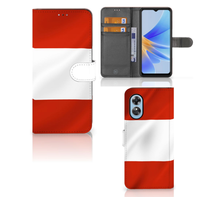 OPPO A17 | Bookstyle Case | Oostenrijk