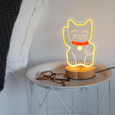 Lucky Cat Usb Tafellamp Lucky Cat Usb Tafellamp