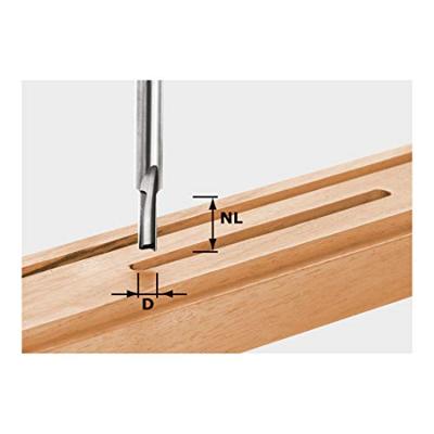 Festool HW S8 D4/10 Freesbit Groeffrees S 8mm 4x10mm - 490953