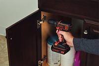 BLACK+DECKER BDCDC18 18V 1.5Ah Schroefboor - 1 snelh | 1x 18V 1.5Ah accu + 200mA Lader - BDCDC18-QW - thumbnail