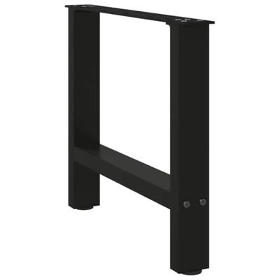 Salontafelpoten 2 st 60x(42-43) cm staal zwart Salontafelpoten 2 st 60x(42-43) cm staal zwart