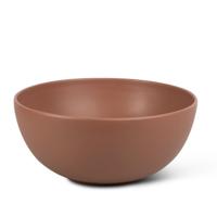 Waskom Globo T-Edge Rond 37x16 cm Zonder Overloop Mattone Globo - thumbnail