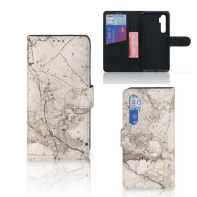 Xiaomi Mi Note 10 Lite | Bookcase | Marmer Beige