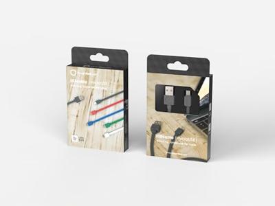 Allocacoc Kabel, Kunststof, Wit