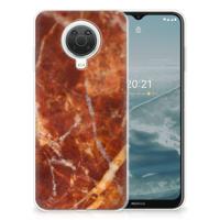 Nokia G20 | G10 | TPU | Siliconen hoesje | Marmer Bruin - thumbnail