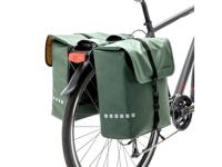 Dubbele fietstas New Looxs Odense 39 liter 34 x 16 x 38 cm (x2) - groen - thumbnail