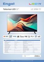 Engel LE3266T2 32 inch TDT2 HD PVR hotelmodus Dolby Digital - thumbnail