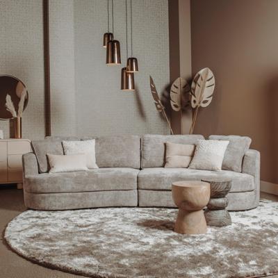 Tower Living Organische 3-zits Bank 'Sunderland' kleur Taupe Tower Living Organische 3-zits Bank 'Sunderland' kleur Taupe