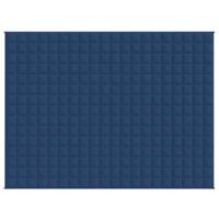 Verzwaringsdeken 152x203 cm 11 kg stof blauw - thumbnail