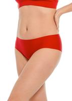 Magic 2-pak dream naadloze comfort hipsters - Seamless dames ondergoed - Rood, wit, zwart, beige - thumbnail