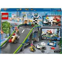 LEGO city 60460 snelle schans voor raceauto's - thumbnail