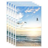 VidaXL Fotolijsten 5 st voor wand of tafel 13x18 cm mdf wit - thumbnail